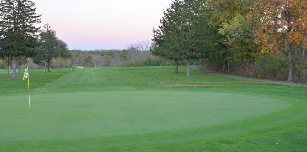 Golf Course at Sunset